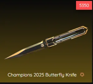 [All Platforms] ⚡Champions 2025 Vandal 🪓 Champions 2025 Butterfly Knife ⭐ Bubblegum Deathwish Phantom ✔️ Silver 1 Rank ✨Full Access